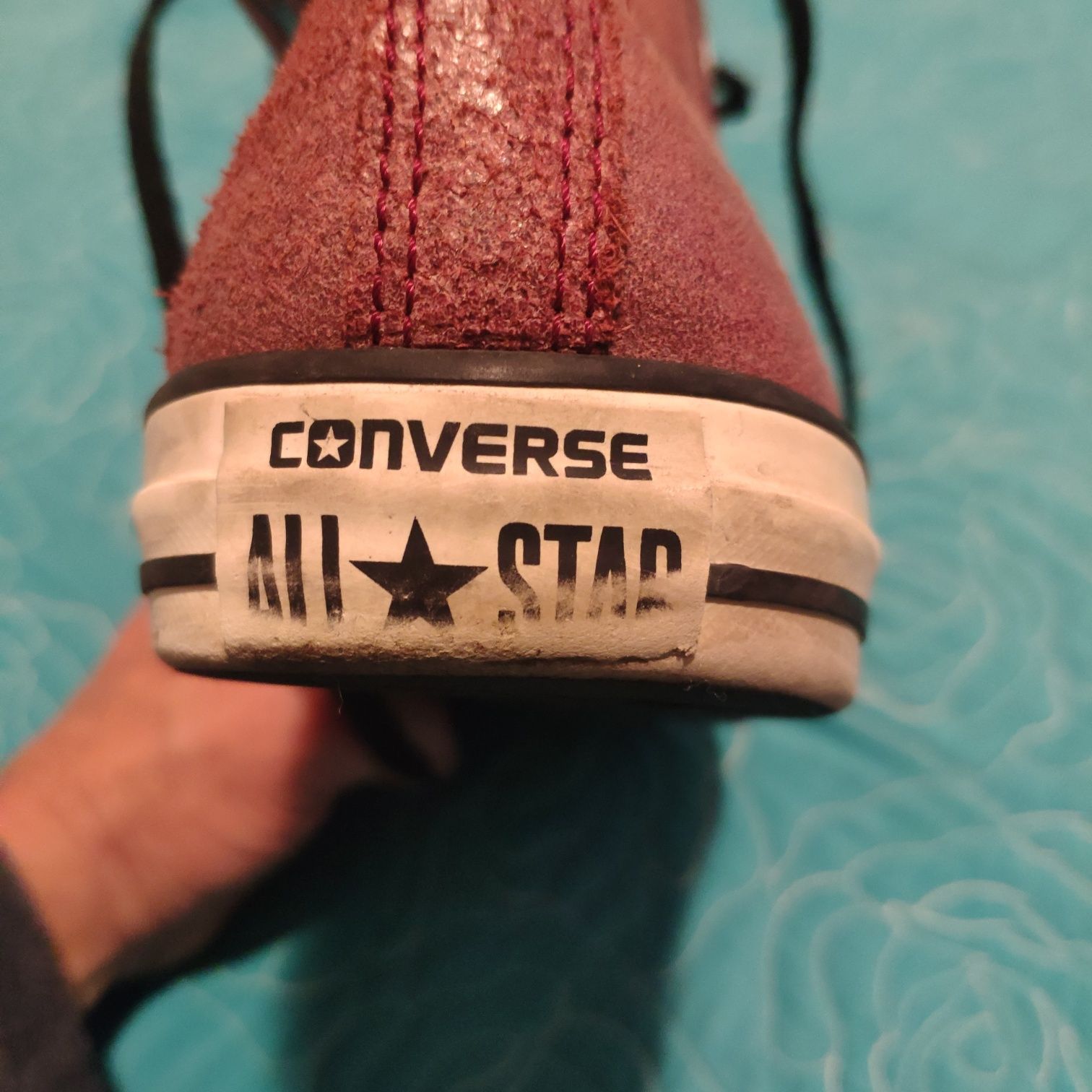 Ténis bota em pele Converse All Star