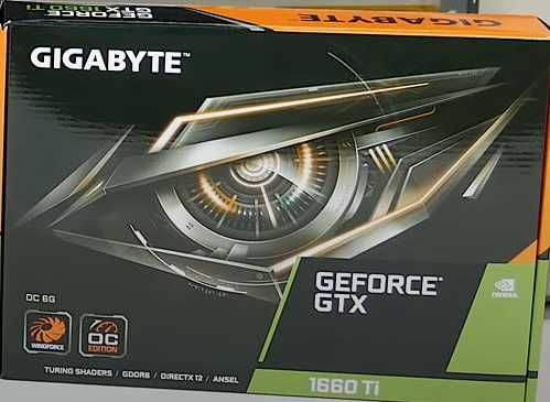 GigaByte PCI-E GeForce GTX1660 Ti 6GB DDR6