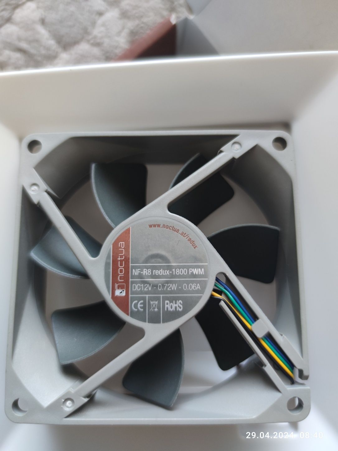 Noctua NF-R8, redux - 1800 , 4 pin (новый)