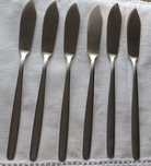 Facas p/ peixe D´Art, inox 18/10 - Total 6