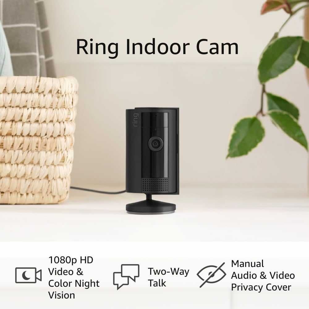 Камера видеонаблюдения Ring Indoor Cam 1080p HD 2nd Generation