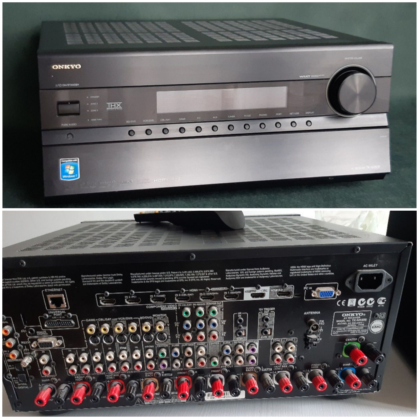 Amplituner Onkyo TX-NR 808