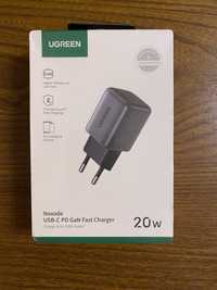 Зарядний пристрій iPhone Ugreen QC PD 20W 20Вт GaN Nexode CD318 Type-C