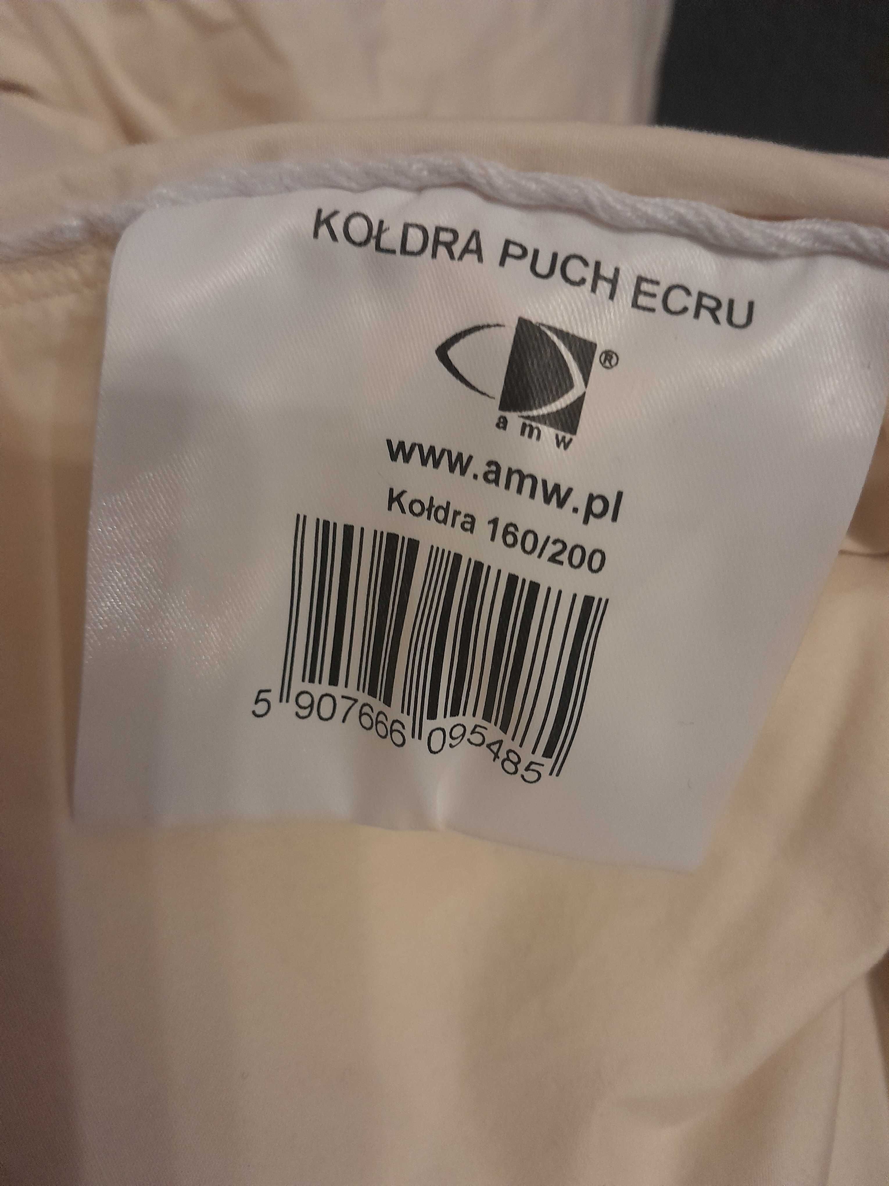kołdra (pierzyna gruba ) 160/200 puch gęsi OKAZJA!!!
