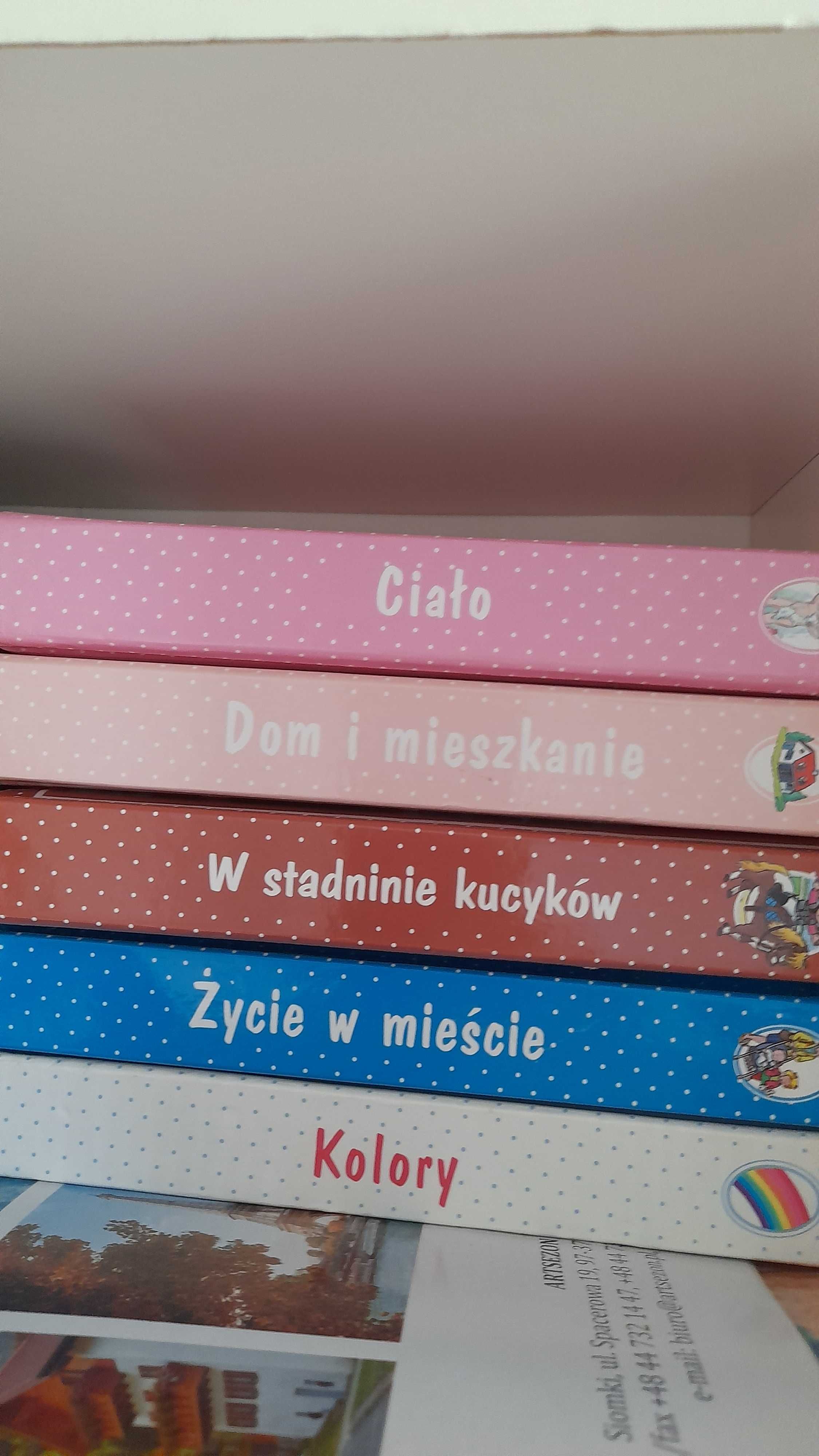 Książka edukacyjna dla dzieci, grube strony dla maluszków