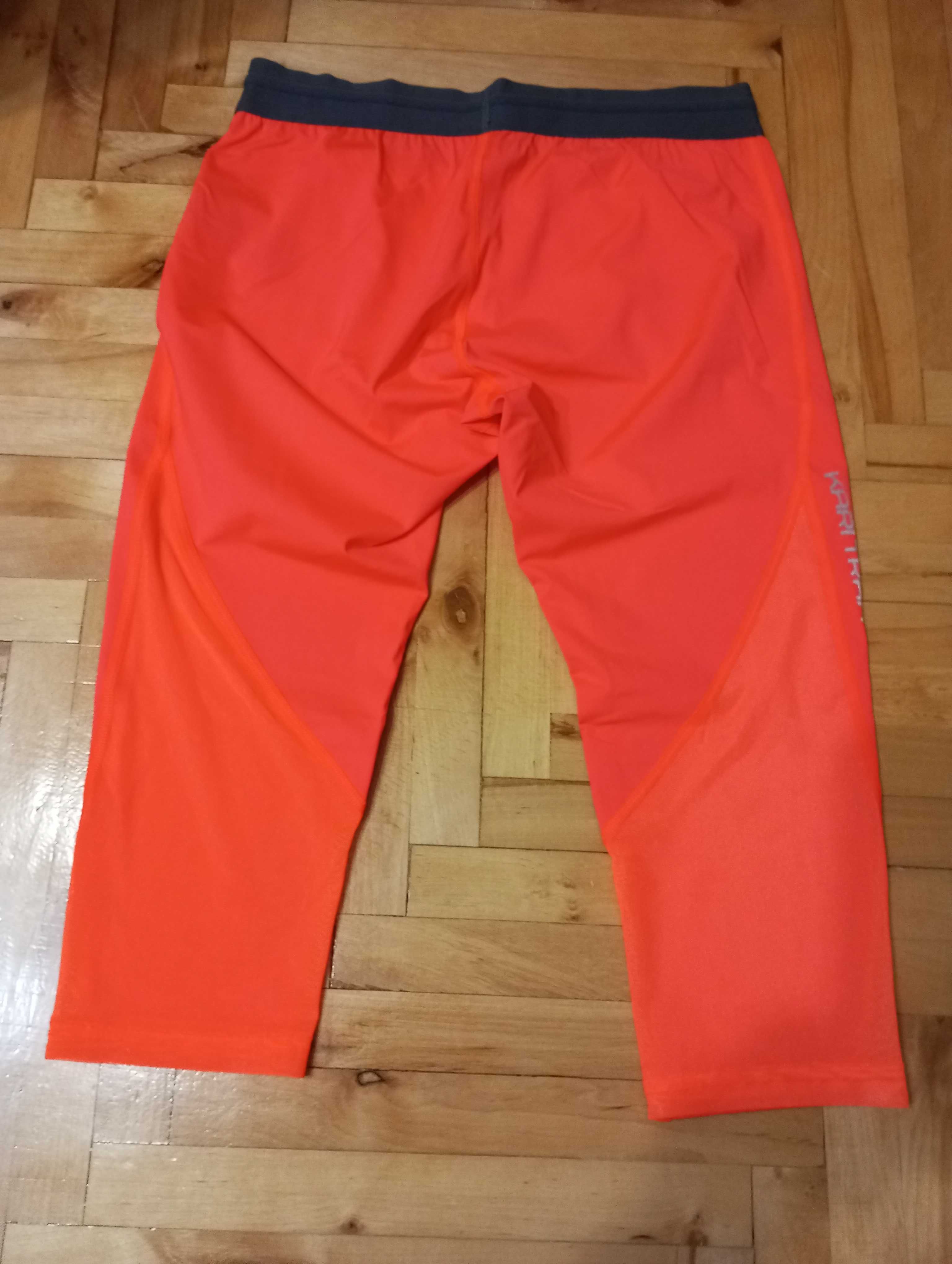 Kari Traa Neonowe legginsy treningowe za kolano rozm.L/40/12/
