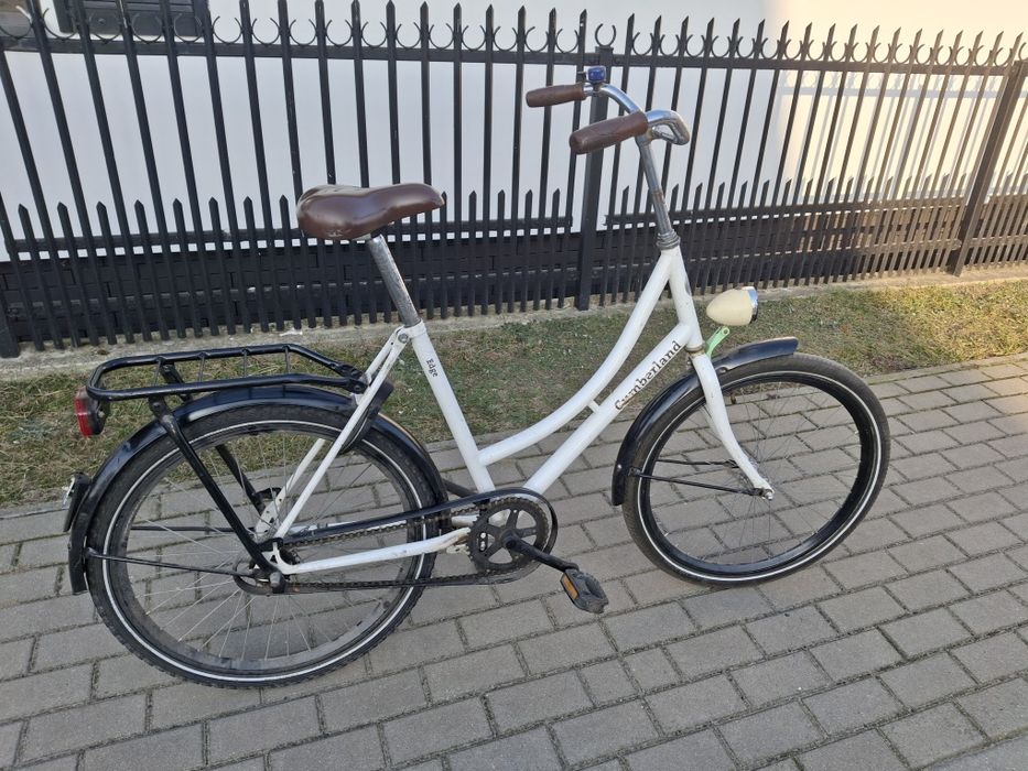 Rower damka na kołach 24 damski miejski szosowy