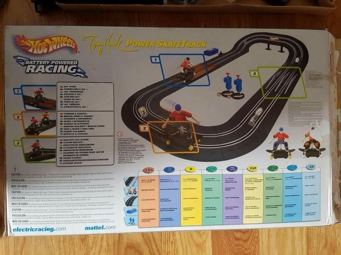 Pista de skates Hot Wheels - Power Skatetrack