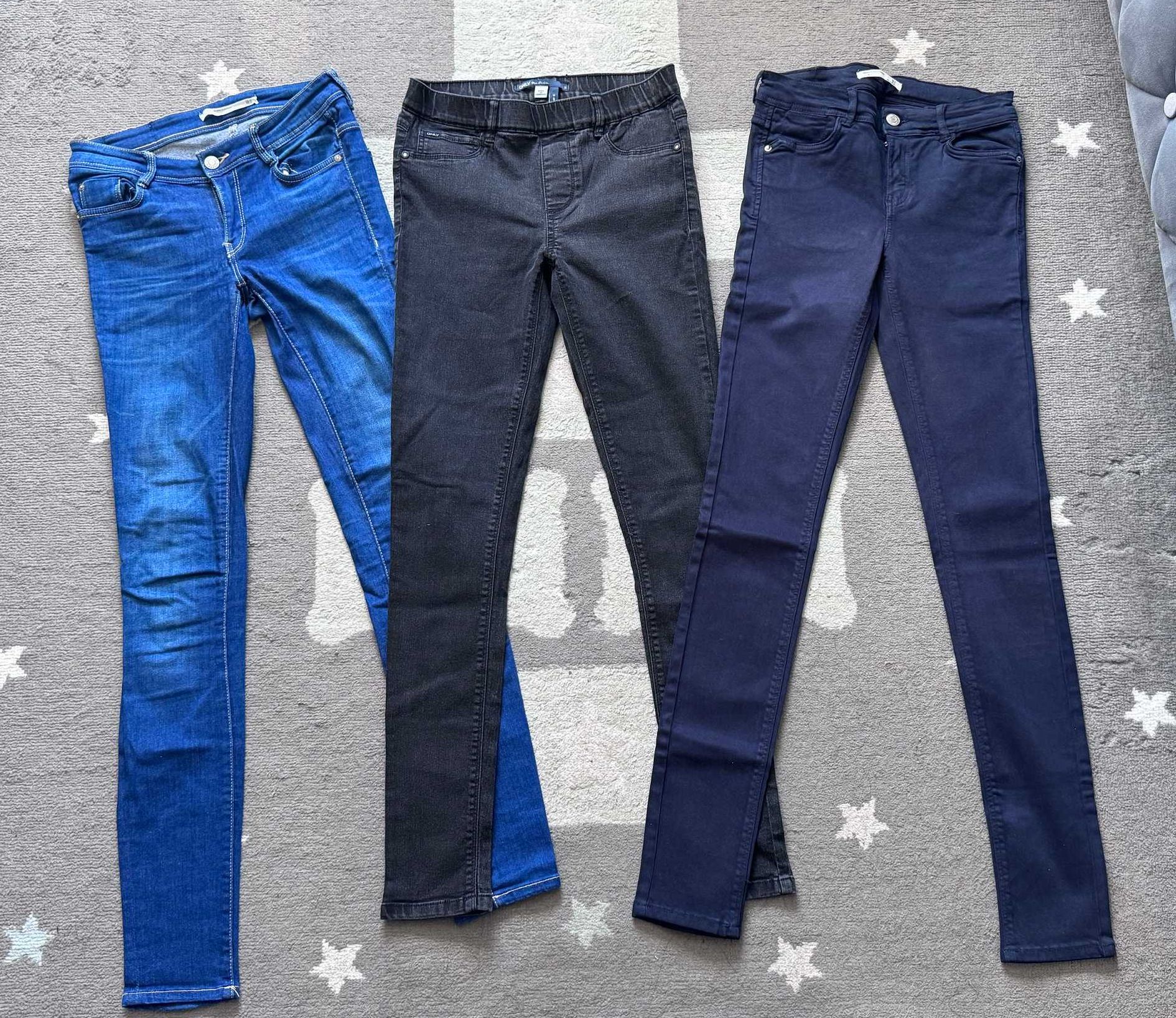 Paka ubrań rozm. XS Zara Gina Tricot Sinsay H&M sukienka bluzka jeansy