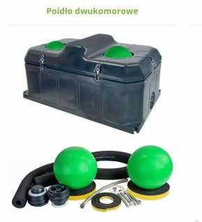 Poidło niezamarzające, mrozoodporne, dla bydła, koni 2-KOMOROWE