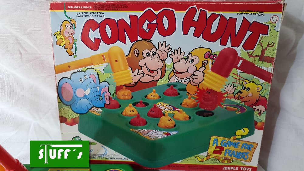 Congo Hunt - Jogo antigo da Maple Toys