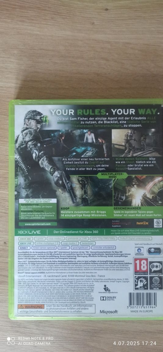 Tom clancy's splinter cell blacklist