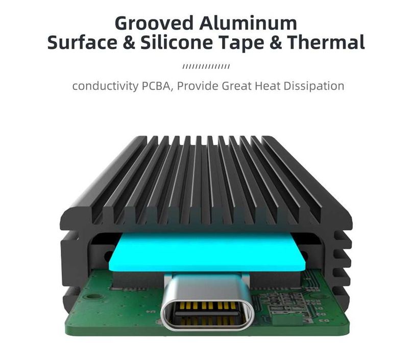 Продаю зовнішню кишеню ''Maiwo'' для M.2 SSD NVMe та SATA (K1687P2)