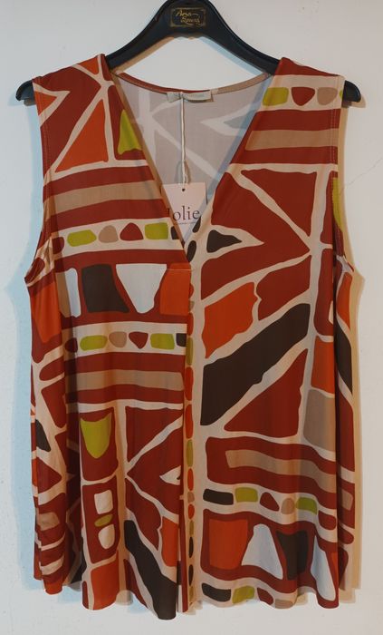 Blusa estampada nova