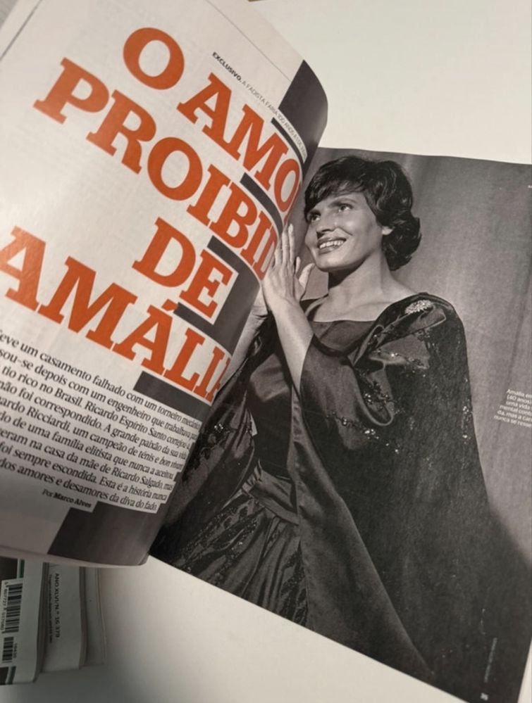 Revista Sábado Amália Rodrigues - junho 2020