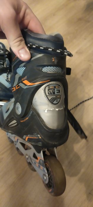 Rolki łyżworolk Rebel aluminium r 46  80mm