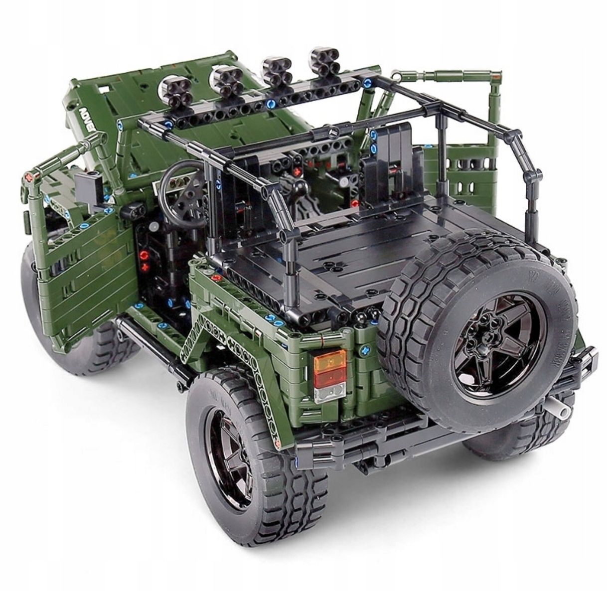 Klocki technic Jeep Wrangler cross SUV Mould King