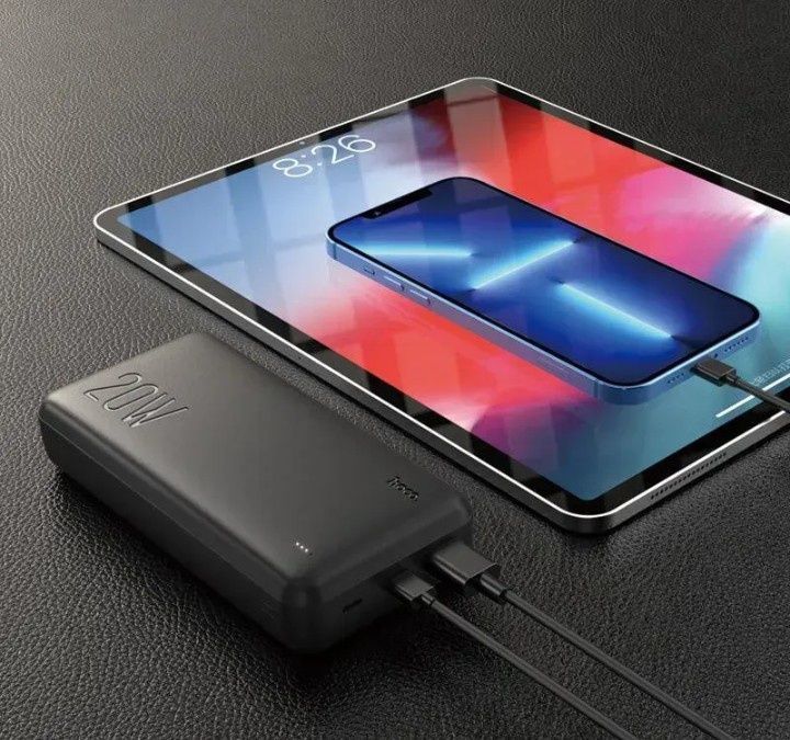 Павербанк зі швидкою зарядкою HOCO J87A 20000mAh PowerBank | УМБ