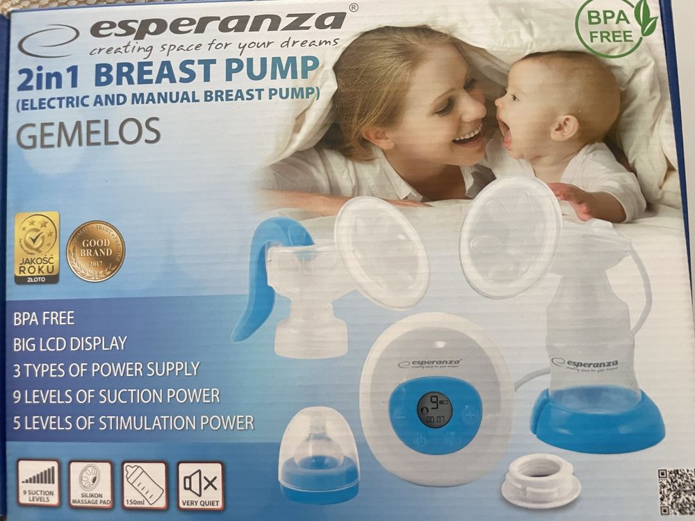 Laktator elektryczny Esperanza 150 ml
