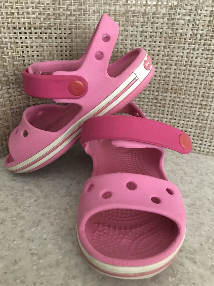 Кроксы сандалии для девочки