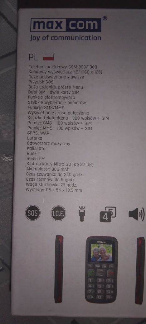 Telefon dla seniora