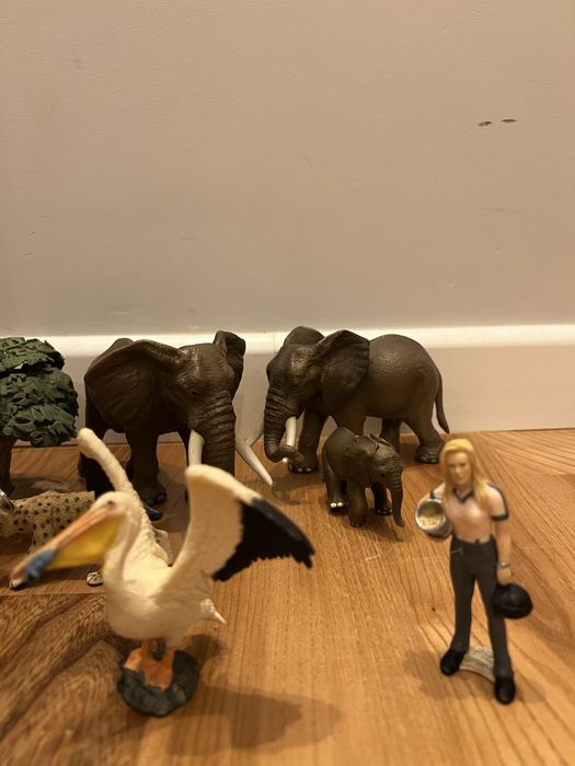 Schleich zestaw z drzewem