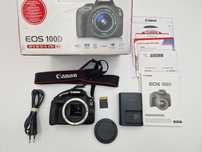 .Aparat Canon 100D - 16GB - 10 tys. zdjęć - bdb stan