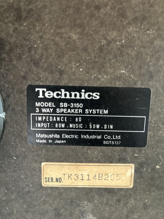 Skladak technics plus glosniki technics