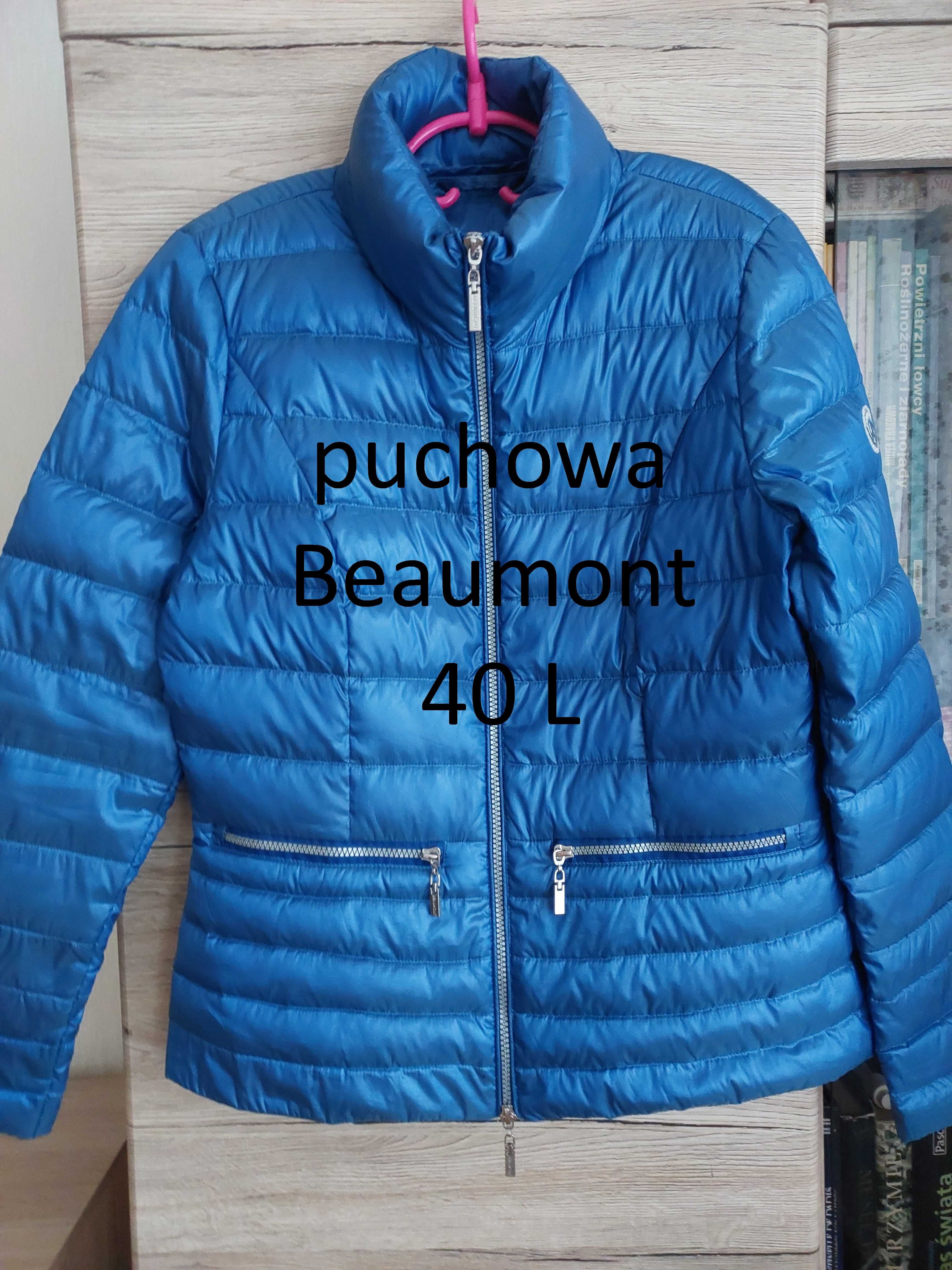 40 L Beaumont Amsterdam puchowa ultra lekka kurtka super stan
