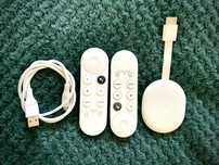 Przystawka do telewizora Smart TV - Google Chromecast 4K - Jak nowa!