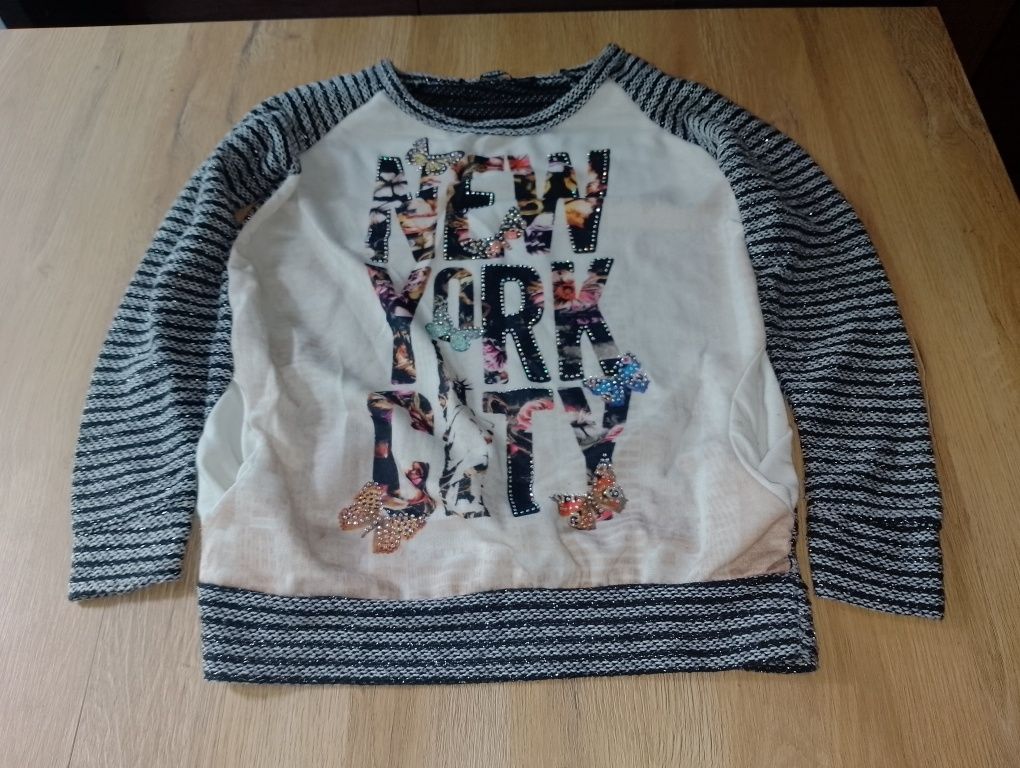 Bluza z napisem New York City