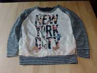 Bluza z napisem New York City