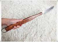 Nóż z hartowanej stali 55cm z dłuższą raczką