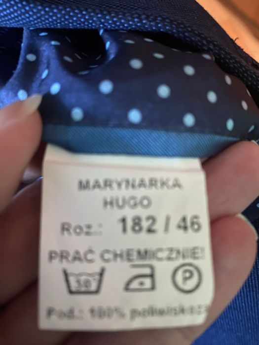 Garnitur granatowy EWTEX