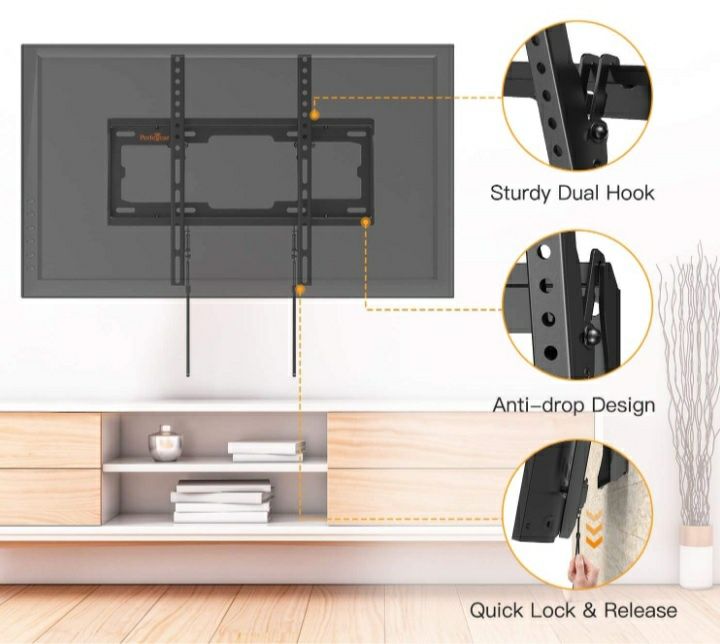Uchwyt ścienny stojak do telewizora 22-55"Perlegear