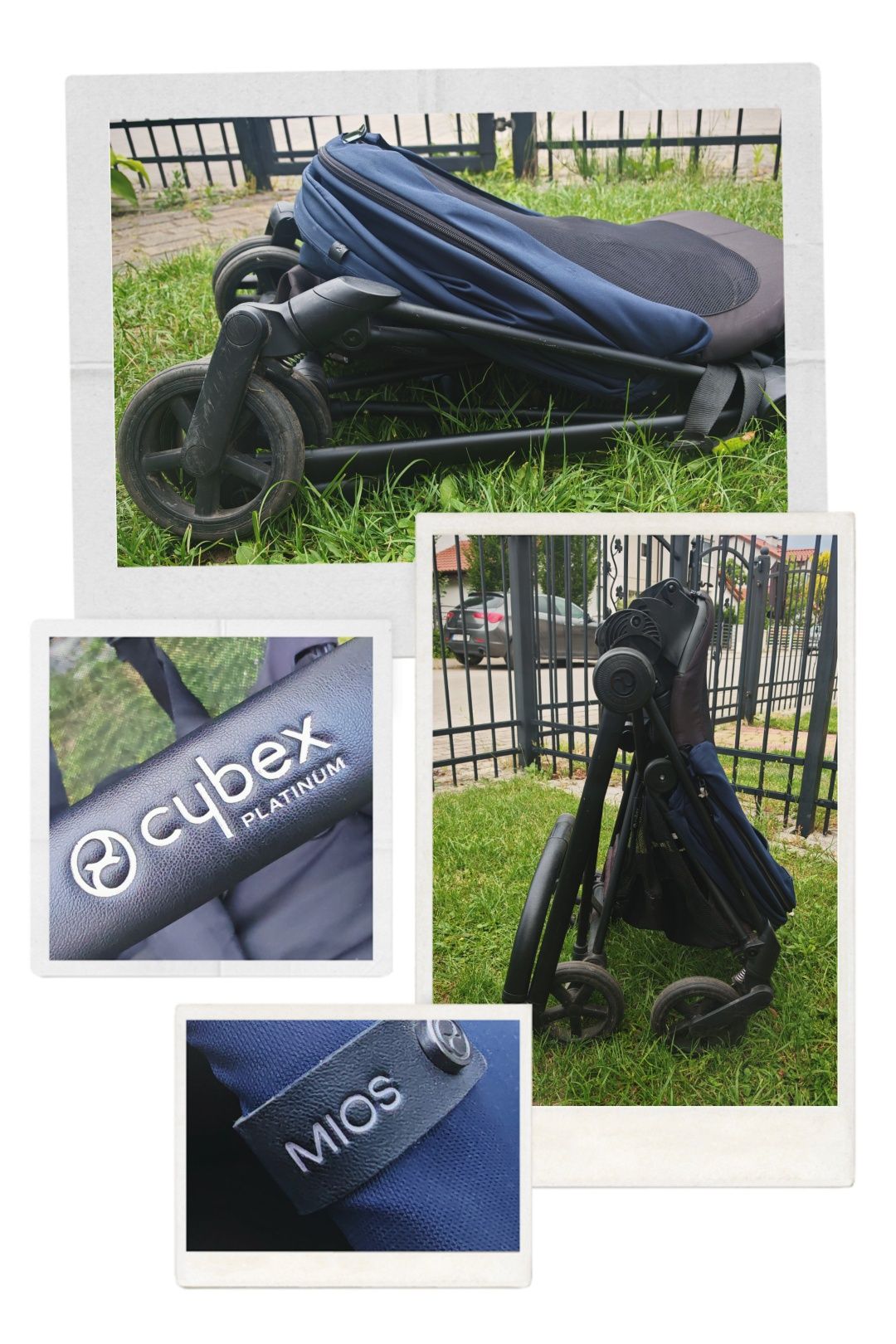 Wózek Cybex Mios 2w1 spacerowy + nowa gondola