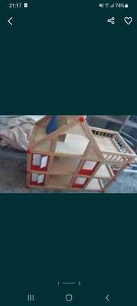 Domek dla lalek Drewniany