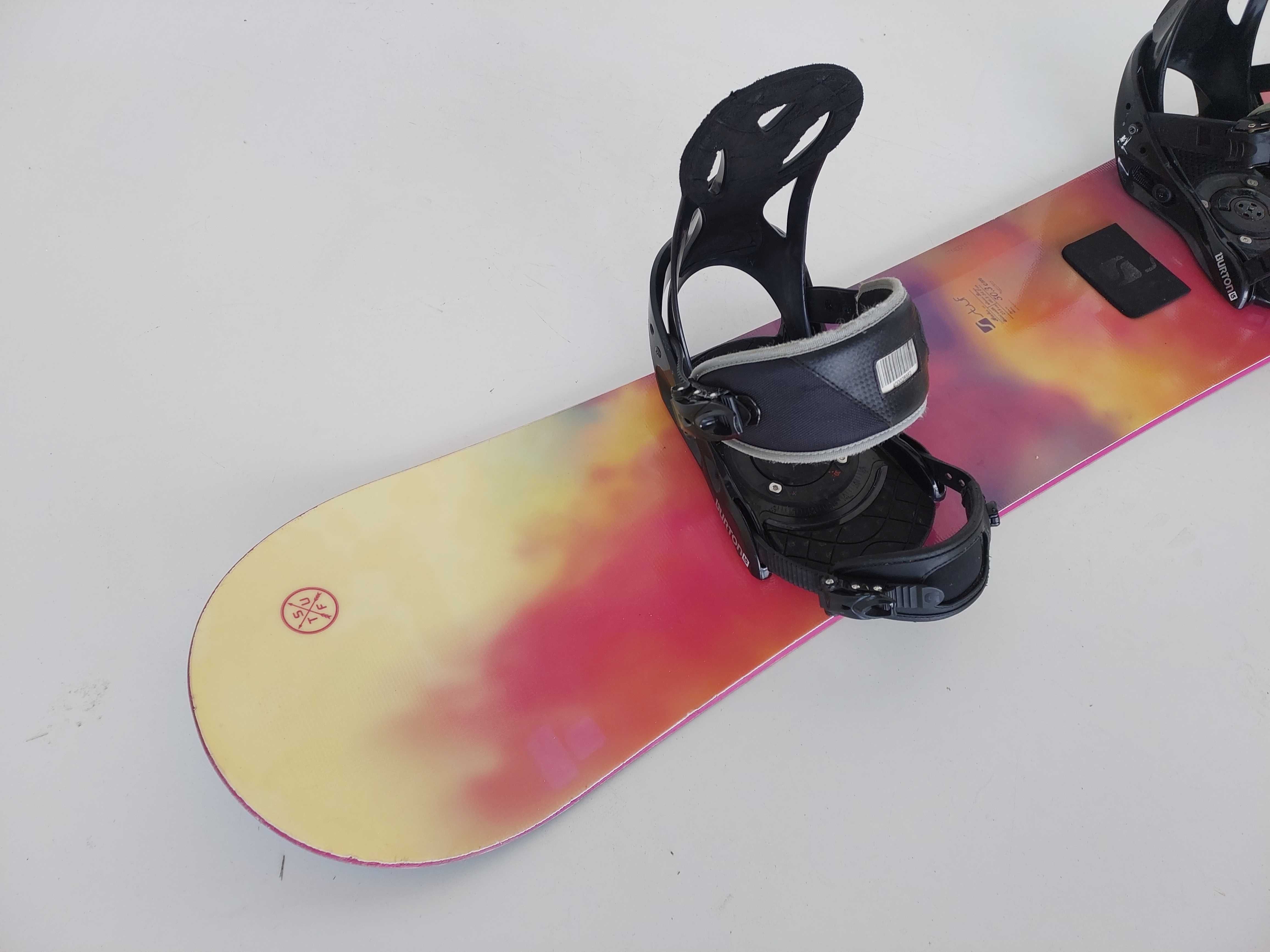 Deska snowboardowa STUF AMBER 140 CM rocker (9)