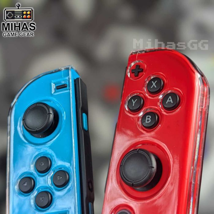 Чохол для Switch v1, v2 / OLED - Прозорий бампер захист корпусу