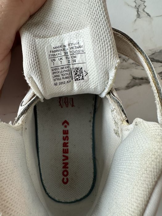 Buty dziecięce Converse klasyczne sportowe za kostkę