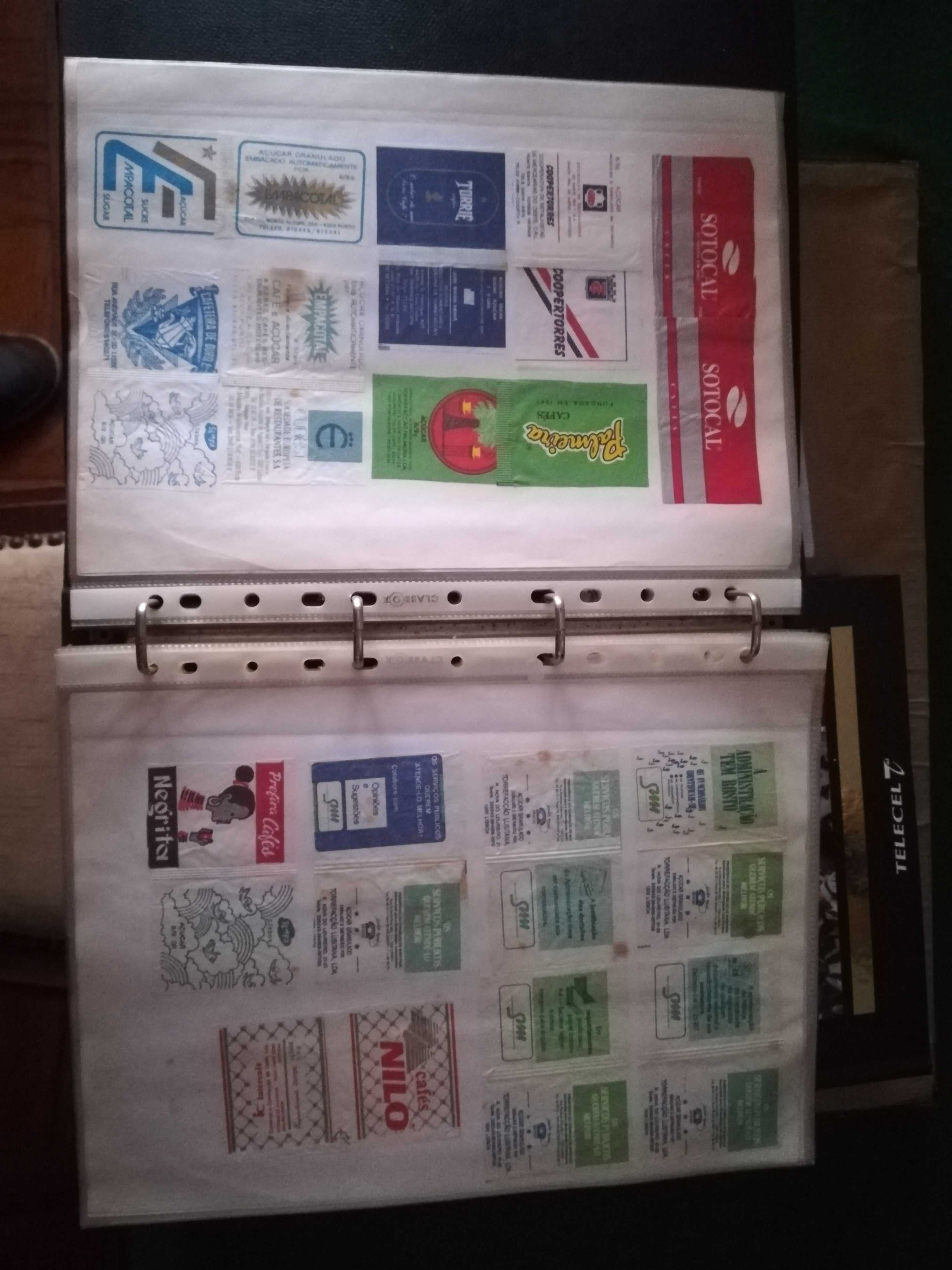 Coleção de Pacotes de Açucar