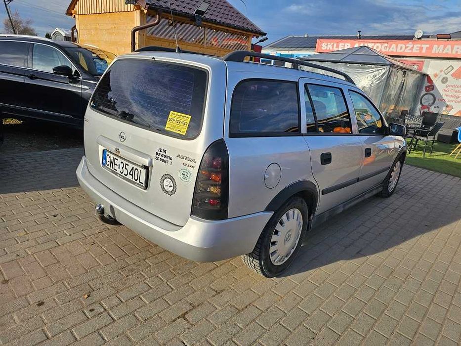 Opel Astra-G 2002r. 1.7 diesel 75KM / Klimatyzacja / HAK/Opł. Aktualne