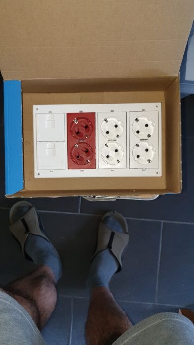 Kit para caixa electrica de chão