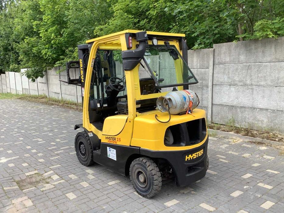 Hyster 2.5t LPG – po serwisie, wolny skok, przesuw , 2018r.