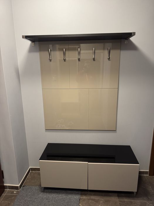 Zestaw do przedpokoju (szafla+półka+blenda)