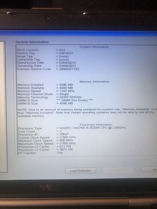 Ноутбук Dell Е 5520/30