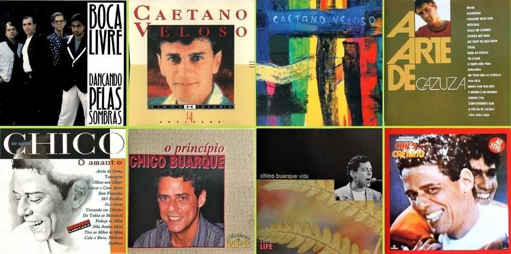 64 CDs - Música Brasileira - Raros - Muito Bom Estado