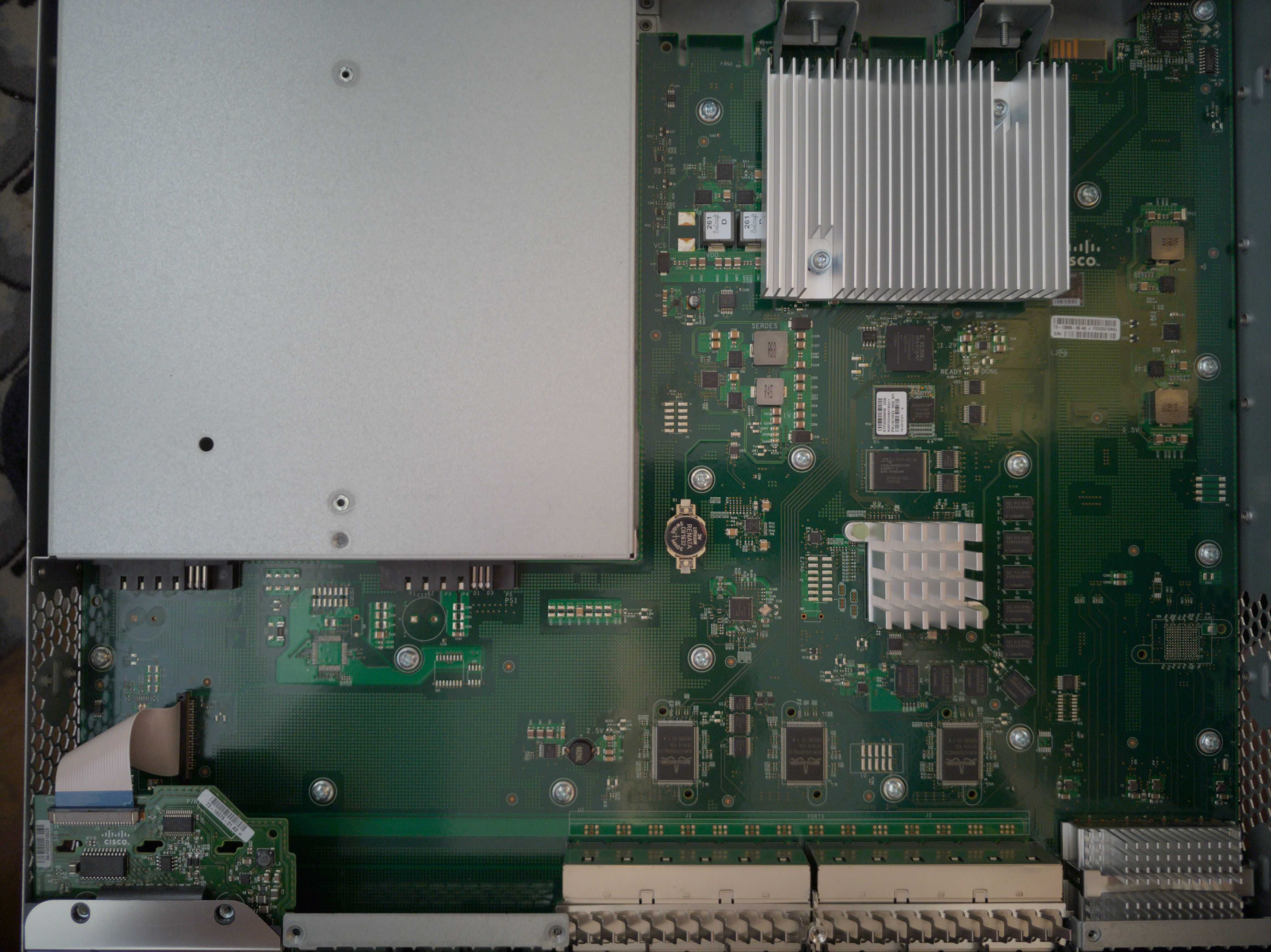 Cisco Catalyst 24 порта свитч коммутатор WS-C3650-24TS-S V04 250W+640W