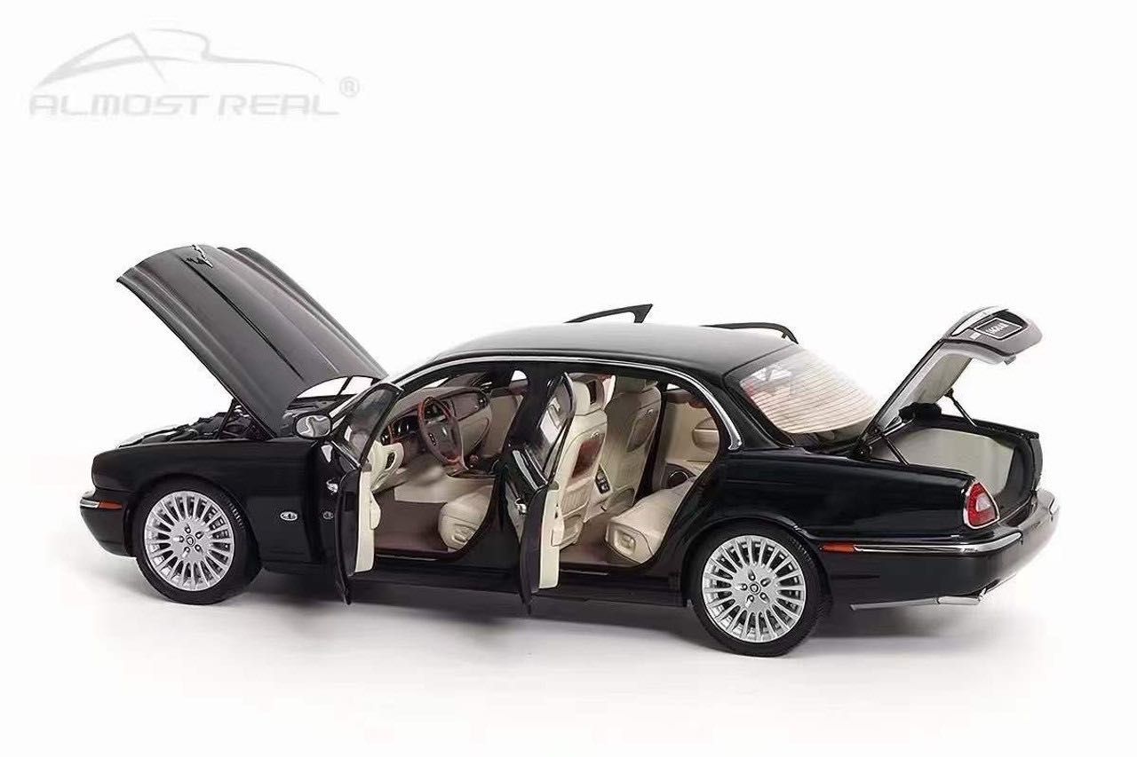 Jaguar XJ  X350 Almost Real 1:18 black