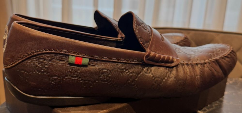 Чоловічі туфлі лофери оригінал Gucci